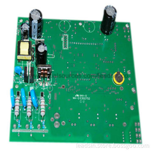 2-layer programmable PCB board for digital clock